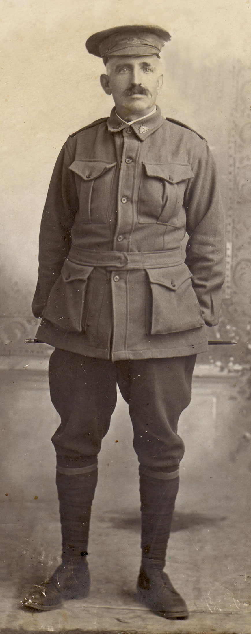 Stawell William Wade Garnett, one of the missing Cranleighans who fell in World War One