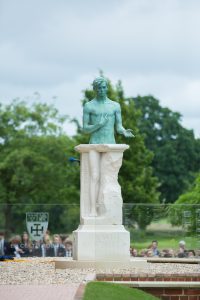 The memorial unveiling