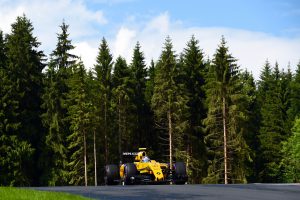 Jolyon Palmer at the 2016 Austrian Grand Prix